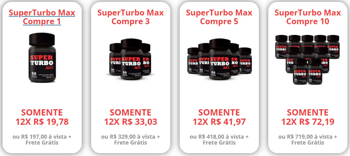 SuperTurbo Max Preço